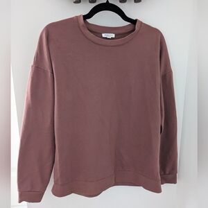 Reitmans Women's Mauve Crewneck Sweater - Size US M